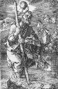 St Christopher Facing to the Right Albrecht Durer